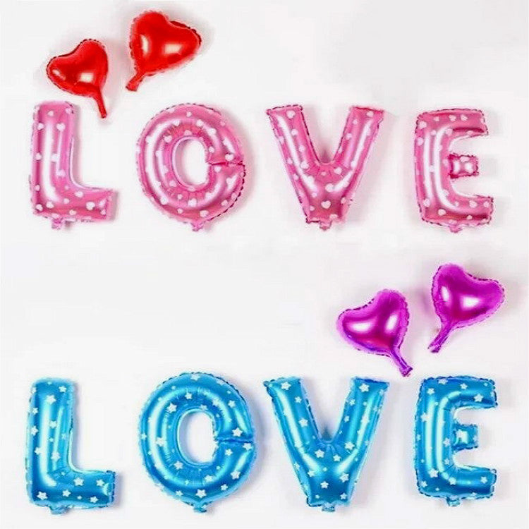 16 Inch Alphabet Birthday Party Decoration Aluminum Balloon