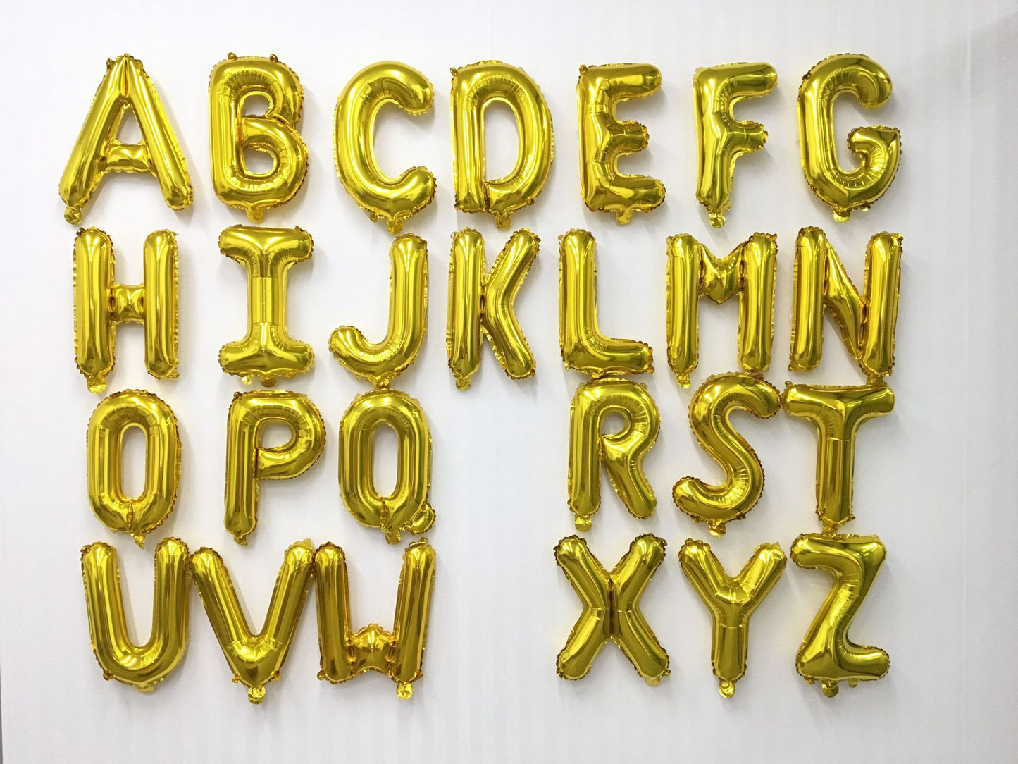 16 Inch Alphabet Birthday Party Decoration Aluminum Balloon