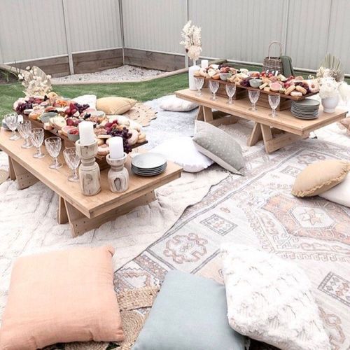 Bohemian Picnic Table