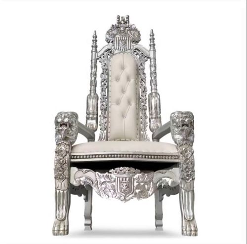 Prince/Princess Silver and White throne